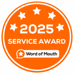 Word of Mouth review badge