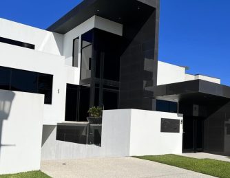 A home with tinted windows on the Gold Coast