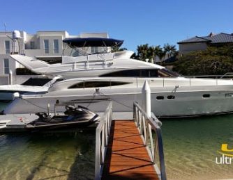 Tinted marine windows on a boat on the Gold Coast